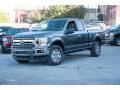 2018 Magnetic Ford F150 XLT SuperCab 4x4  photo #1