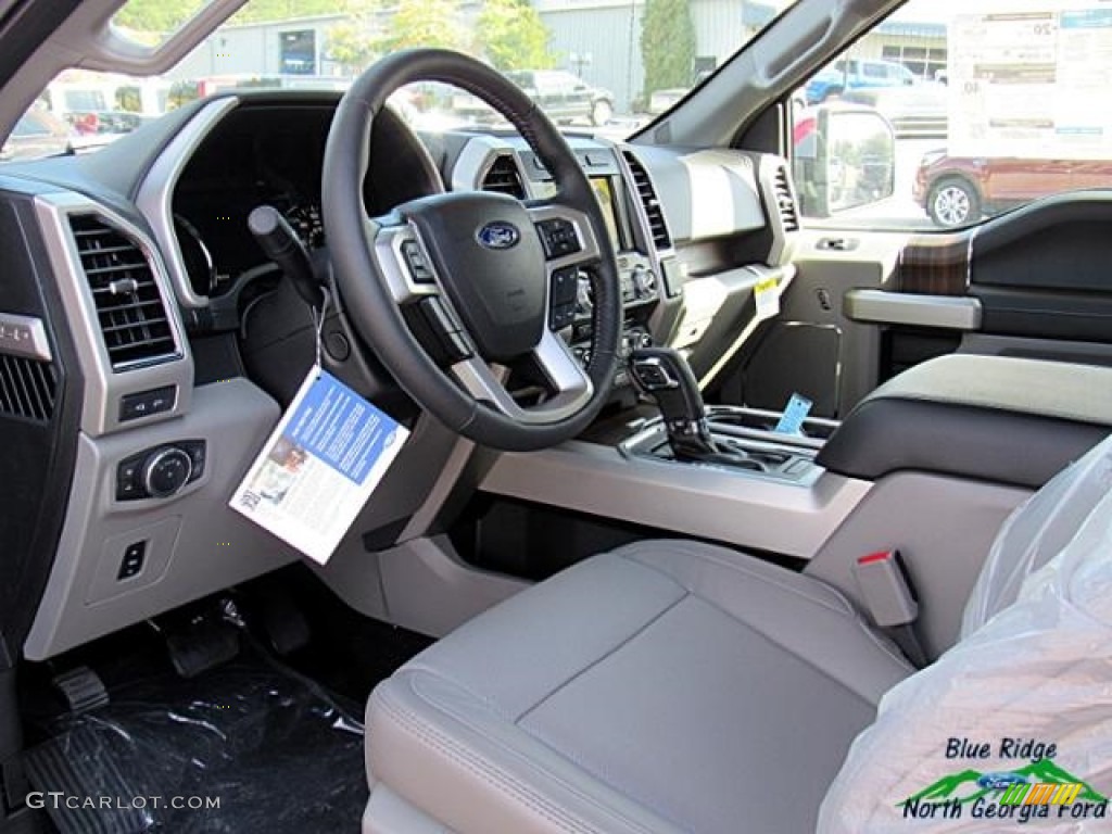 2017 F150 Lariat SuperCrew 4X4 - Ruby Red / Earth Gray photo #10