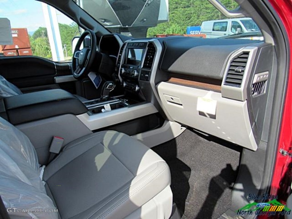 2017 F150 Lariat SuperCrew 4X4 - Ruby Red / Earth Gray photo #12