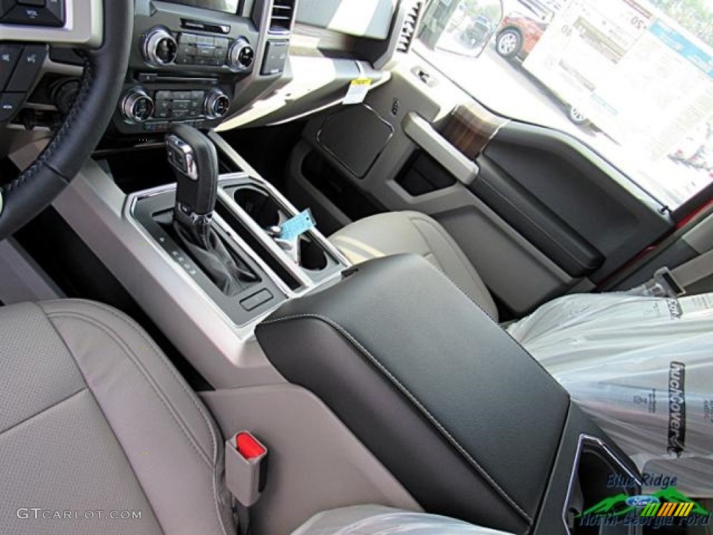 2017 F150 Lariat SuperCrew 4X4 - Ruby Red / Earth Gray photo #26