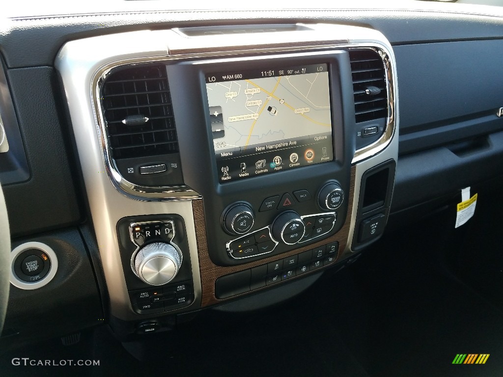 2017 1500 Laramie Crew Cab 4x4 - Bright Silver Metallic / Black photo #10