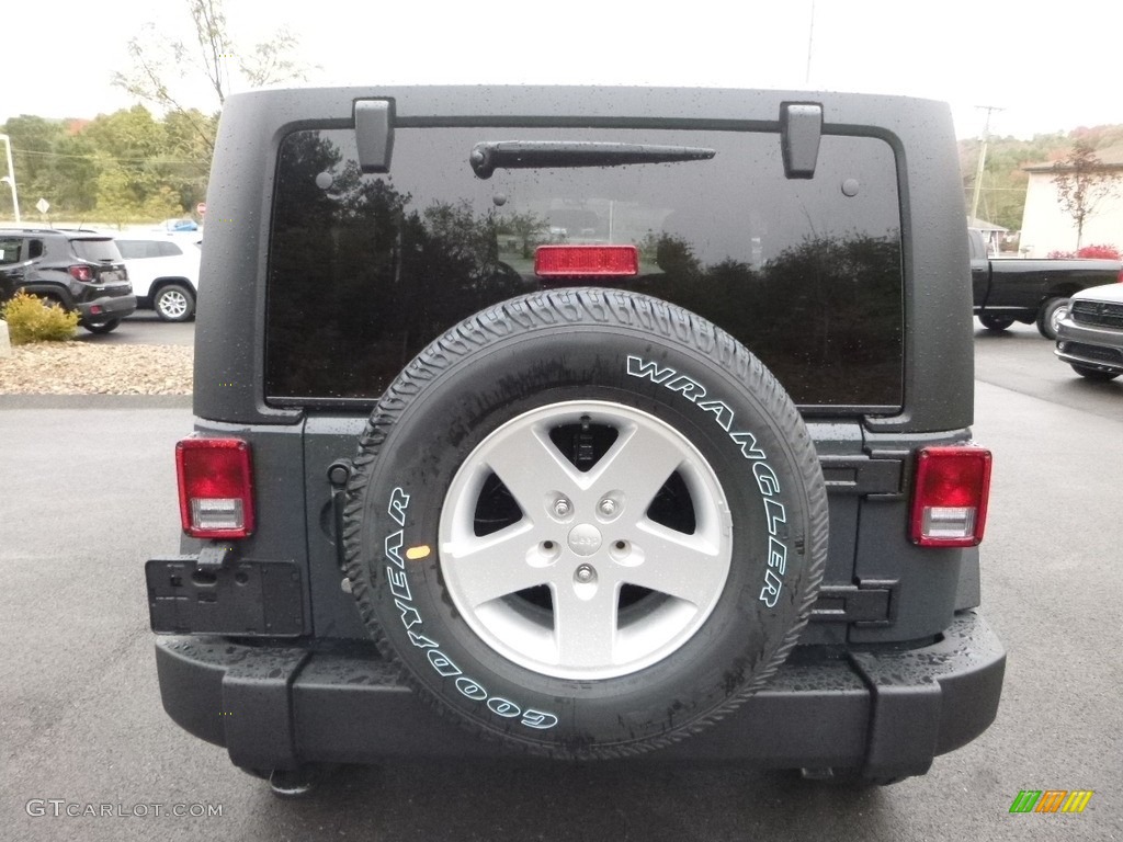 2017 Wrangler Sport 4x4 - Rhino / Black photo #4