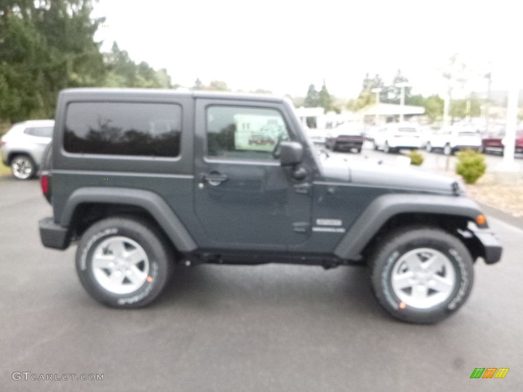 2017 Wrangler Sport 4x4 - Rhino / Black photo #6