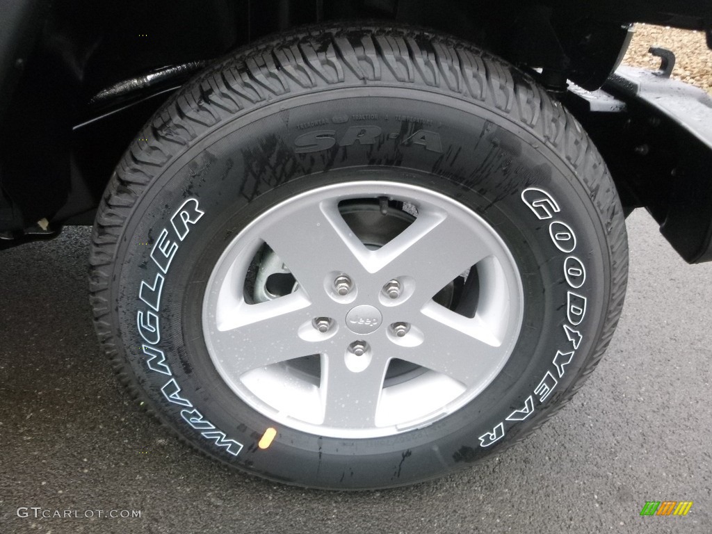 2017 Wrangler Sport 4x4 - Rhino / Black photo #9