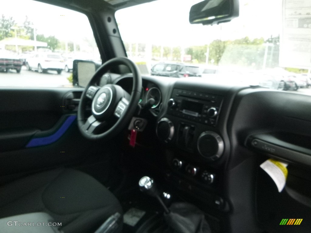 2017 Wrangler Sport 4x4 - Rhino / Black photo #12