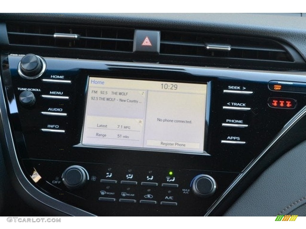 2018 Camry LE - Celestial Silver Metallic / Ash photo #6