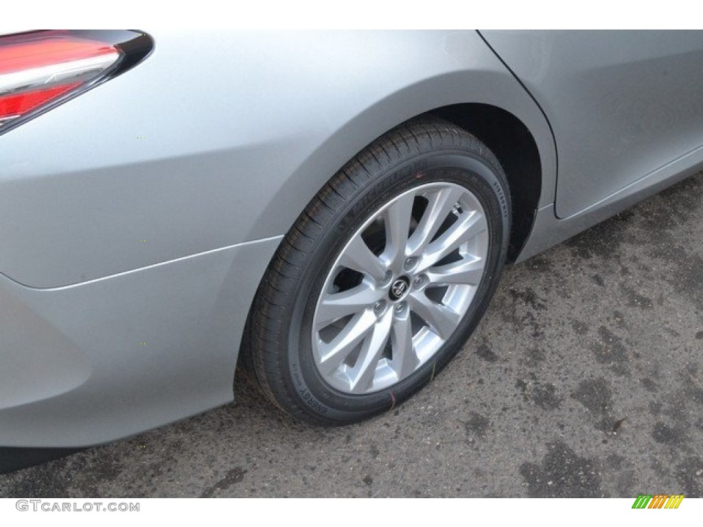 2018 Camry LE - Celestial Silver Metallic / Ash photo #9