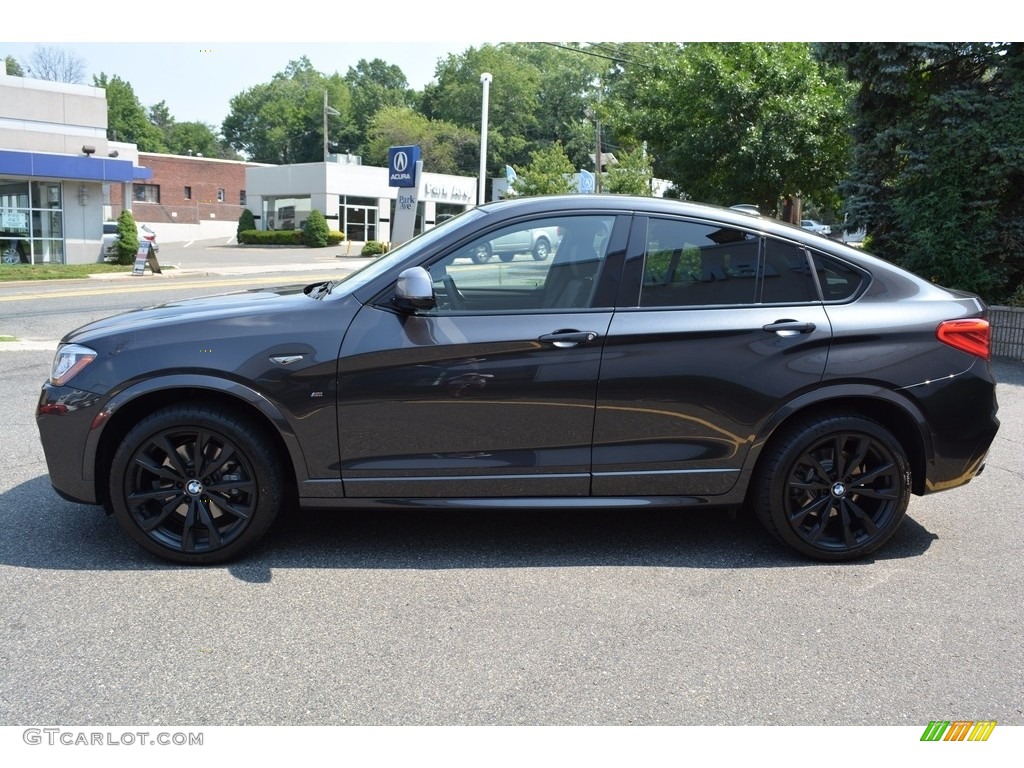 2017 X4 M40i - Dark Graphite Metallic / Black photo #5