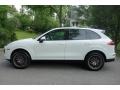 2017 White Porsche Cayenne Platinum Edition  photo #3