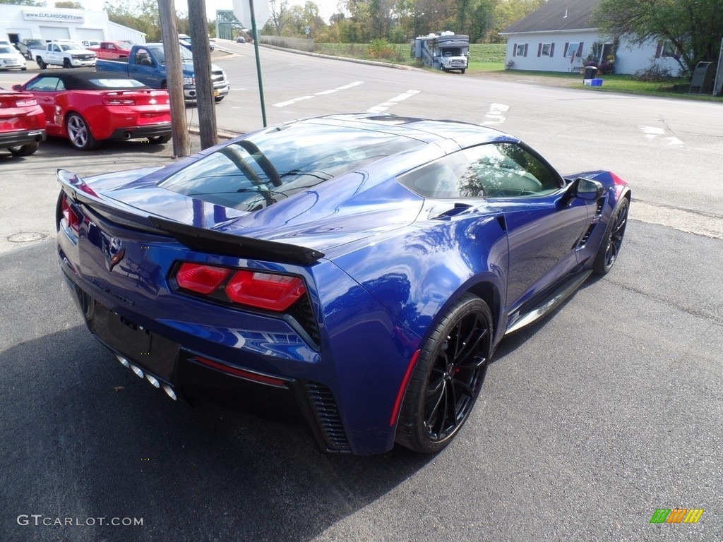 2017 Corvette Grand Sport Coupe - Admiral Blue / Jet Black photo #5