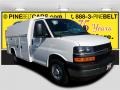 2017 Summit White Chevrolet Express Cutaway 3500 Work Van  photo #1