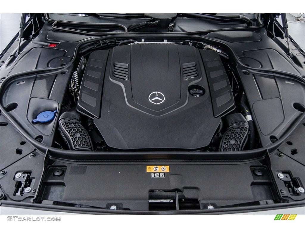 2018 Mercedes-Benz S 560 4Matic Sedan 4.0 Liter biturbo DOHC 32-Valve VVT V8 Engine Photo #123135812