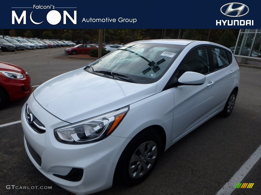 Century White Hyundai Accent