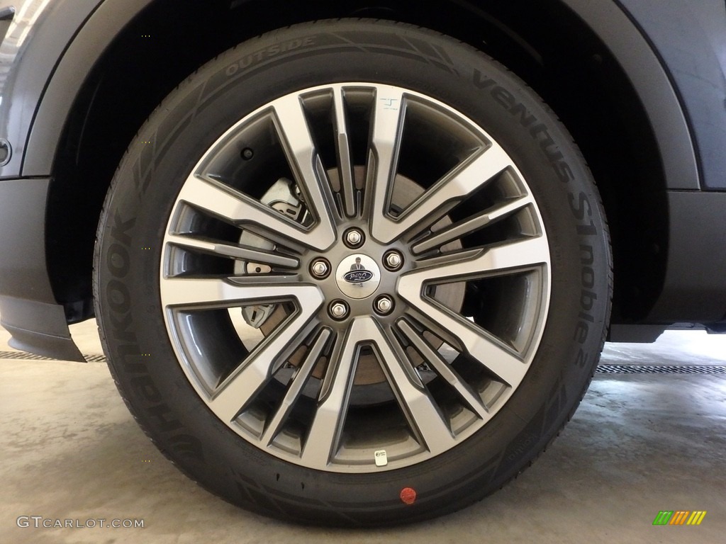 2017 Explorer Platinum 4WD - Blue Jeans / Medium Soft Ceramic photo #5