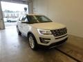 2017 White Platinum Ford Explorer Limited 4WD  photo #1