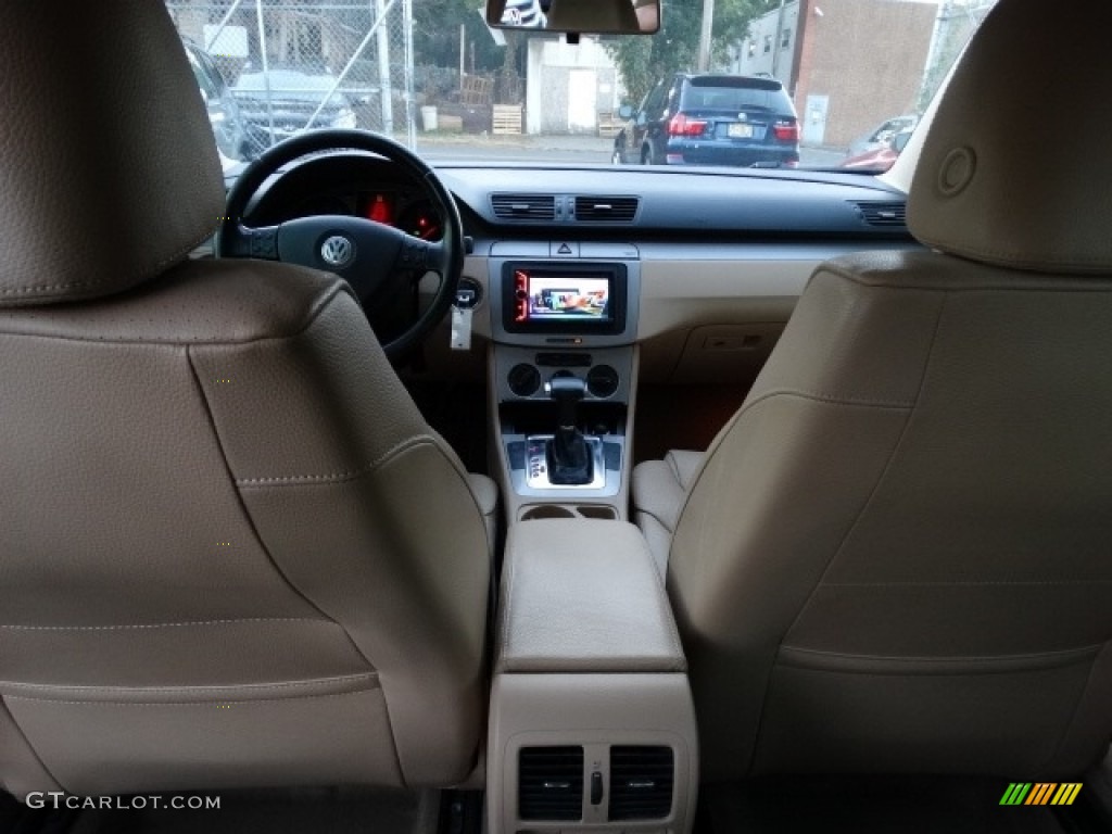 2009 Passat Komfort Sedan - Deep Black / Cornsilk Beige photo #35