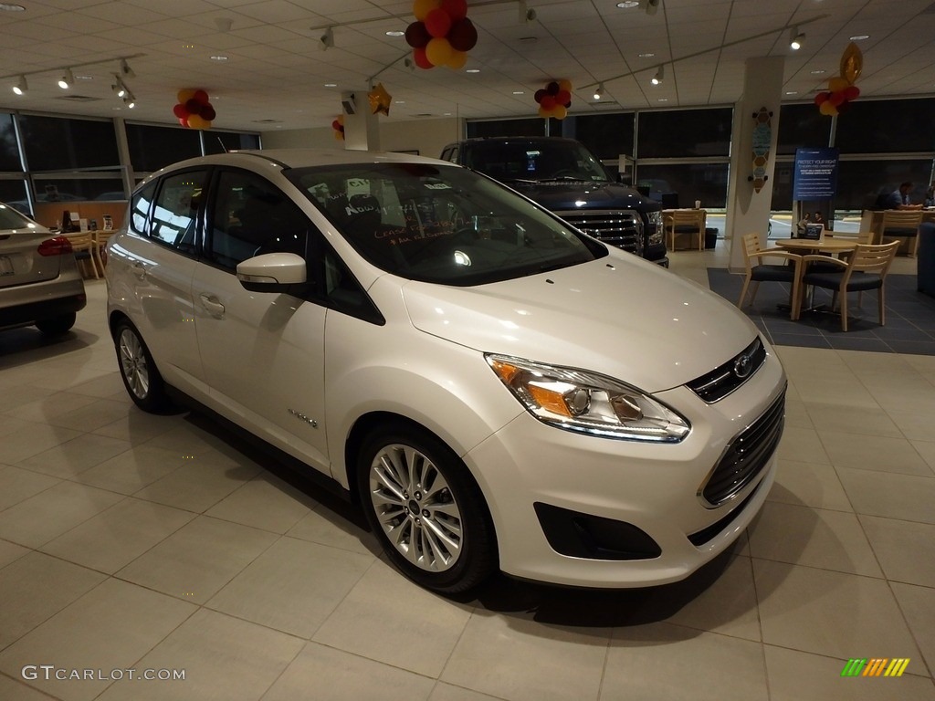 2017 C-Max Hybrid SE - White Platinum / Charcoal Black photo #1