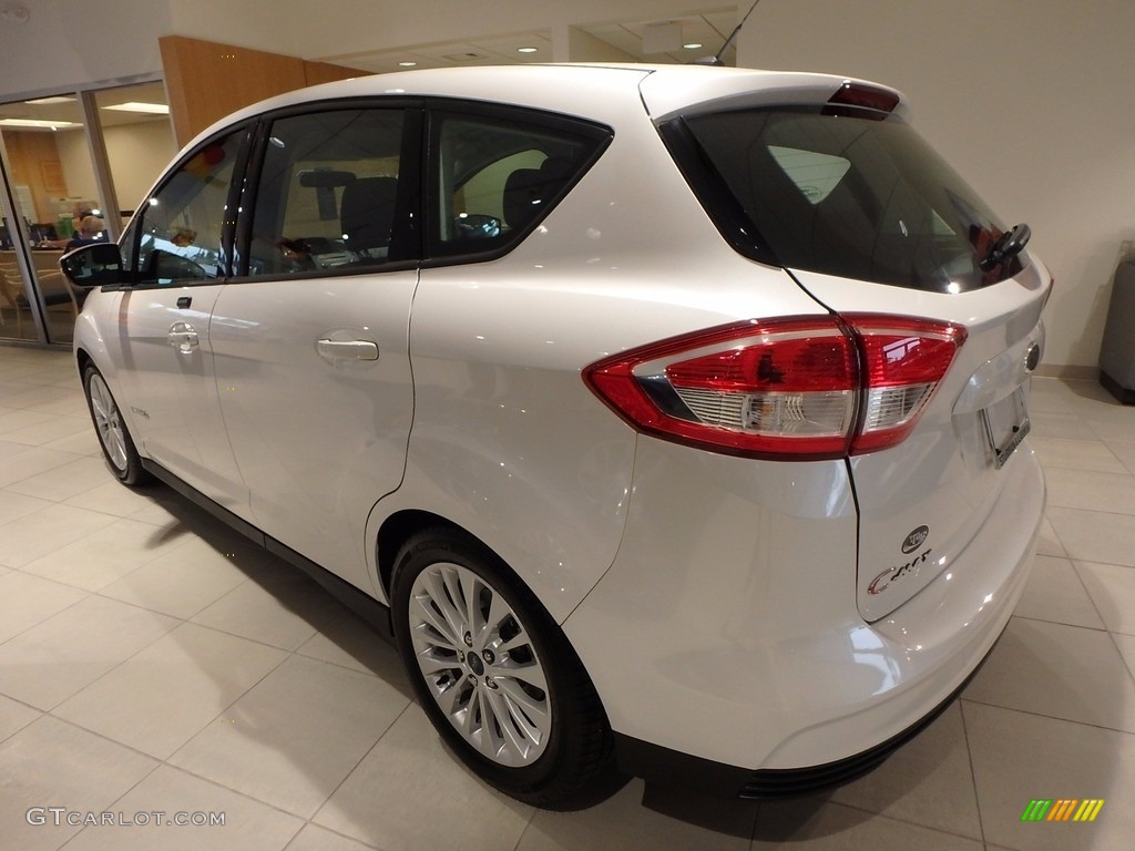 2017 C-Max Hybrid SE - White Platinum / Charcoal Black photo #4
