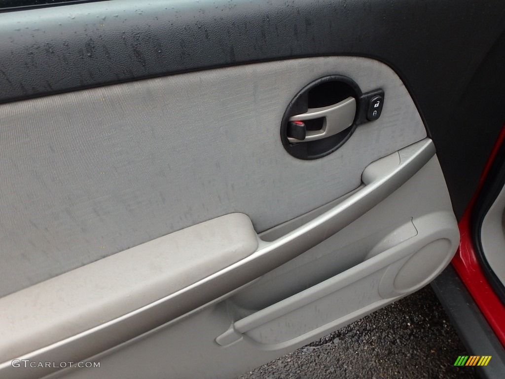 2006 Equinox LS AWD - Salsa Red Metallic / Light Gray photo #11