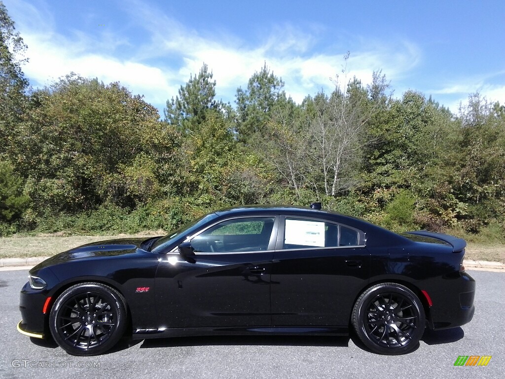 2018 Charger R/T Scat Pack - Pitch Black / Black photo #1