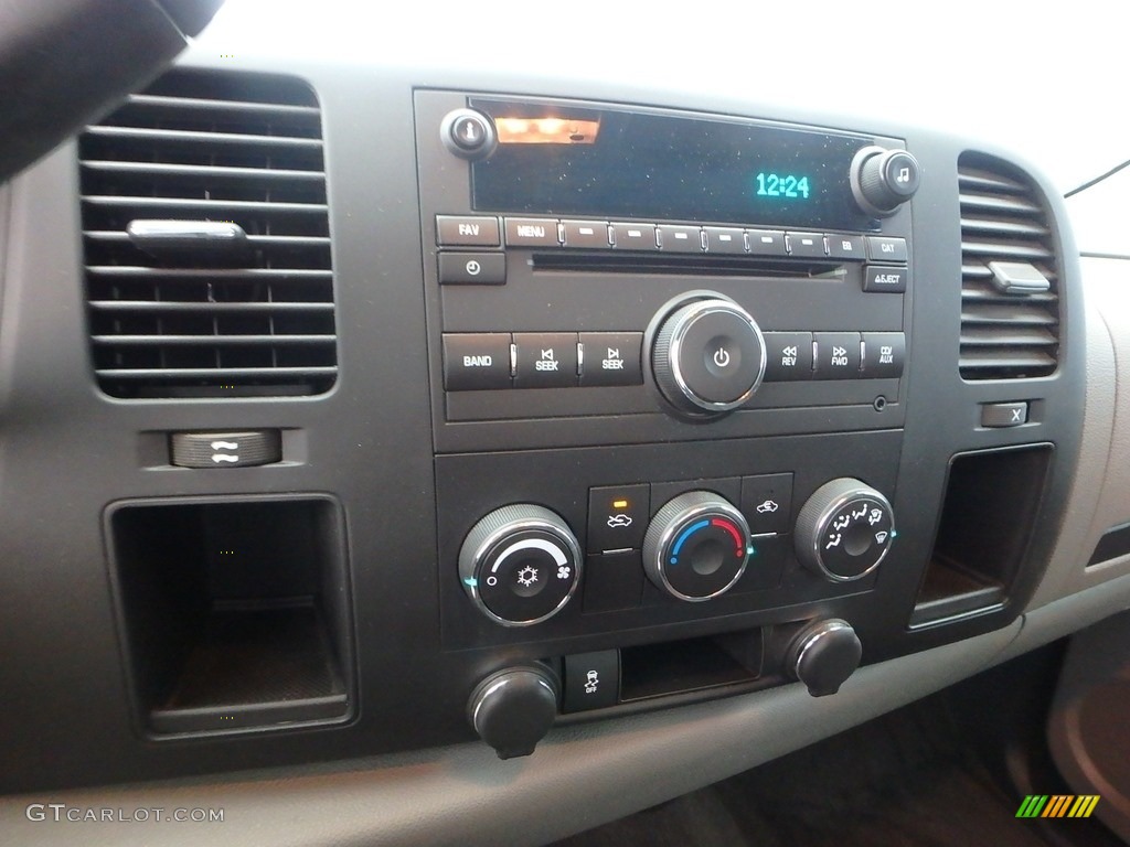 2013 Silverado 1500 Work Truck Regular Cab 4x4 - Graystone Metallic / Dark Titanium photo #28