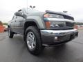 2011 Steel Green Metallic Chevrolet Colorado LT Crew Cab 4x4  photo #12