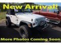 1997 Stone White Jeep Wrangler SE 4x4  photo #1