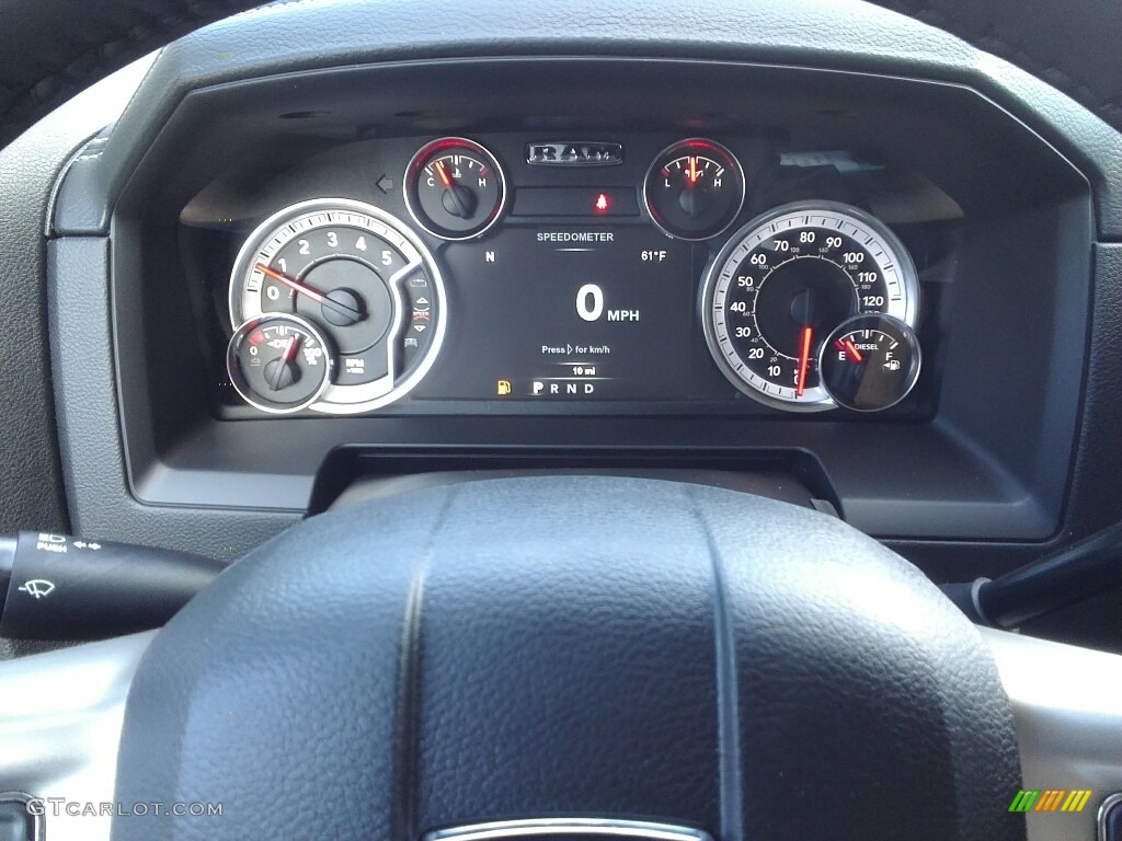 2018 Ram 2500 Laramie Longhorn Mega Cab 4x4 Gauges Photo #123142460