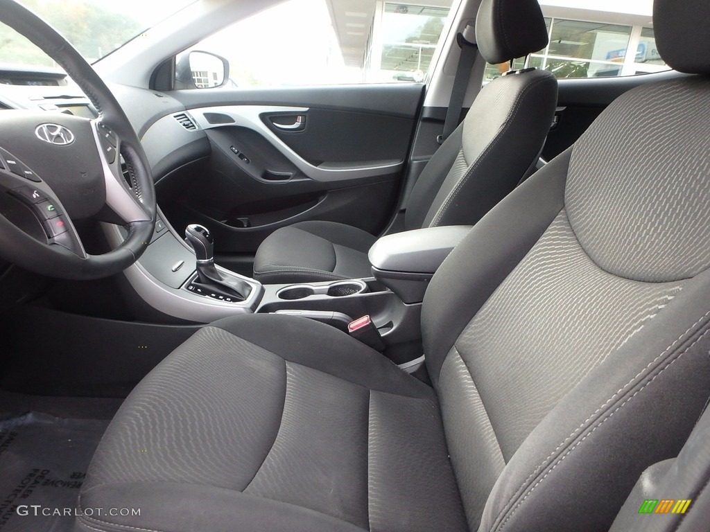 2016 Elantra Value Edition - Desert Bronze / Black photo #11