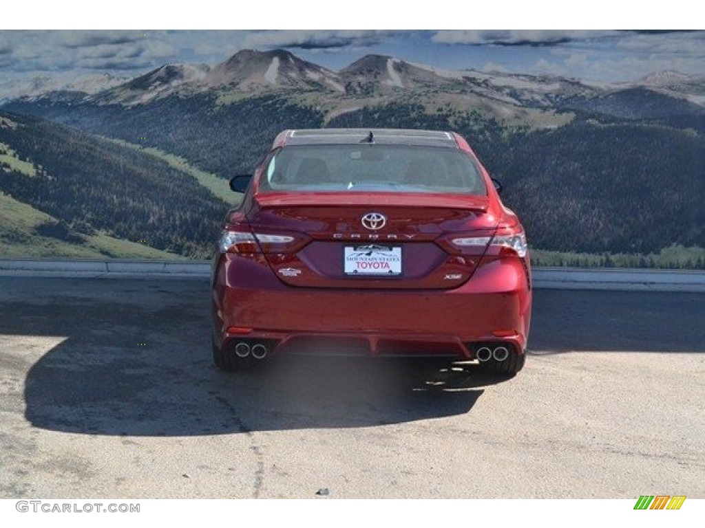 2018 Camry XSE V6 - Ruby Flare Pearl / Black photo #4