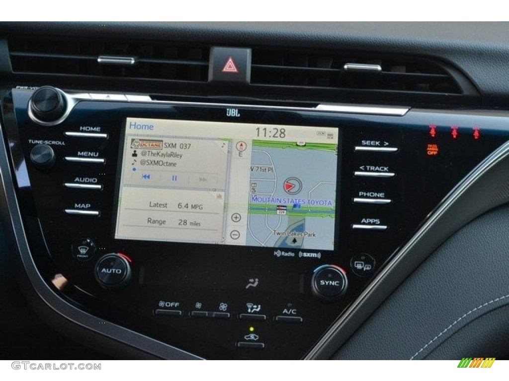 2018 Camry XSE V6 - Ruby Flare Pearl / Black photo #6