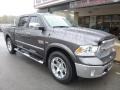 2017 Granite Crystal Metallic Ram 1500 Laramie Crew Cab 4x4  photo #3