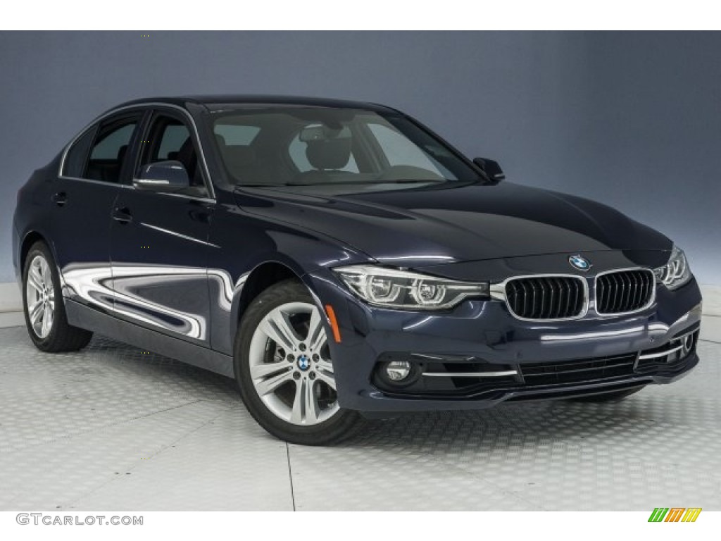 2017 3 Series 330i Sedan - Imperial Blue Metallic / Black photo #12