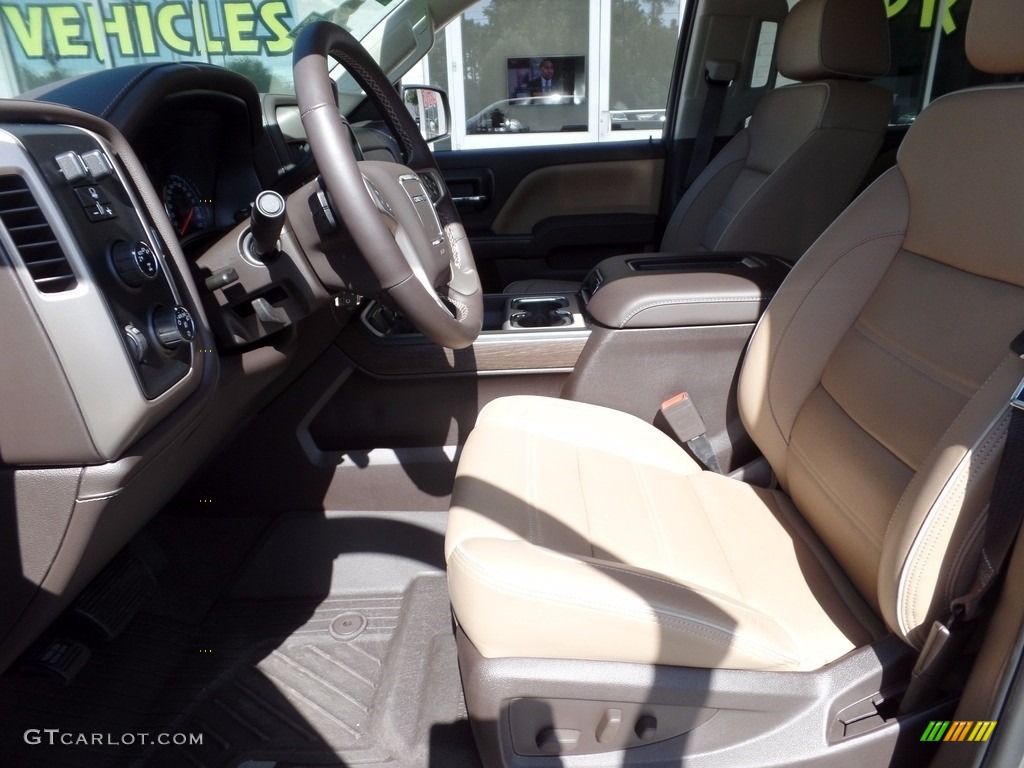 2017 Sierra 1500 Denali Crew Cab 4WD - Mineral Metallic / Cocoa/­Dark Sand photo #11
