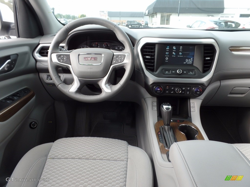 2017 GMC Acadia SLE Dark Ash Gray/Light Ash Gray Dashboard Photo #123149339