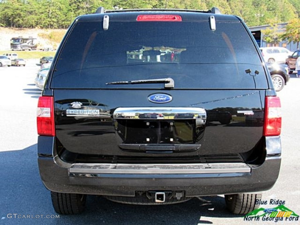2007 Expedition Limited - Black / Charcoal Black/Caramel photo #4