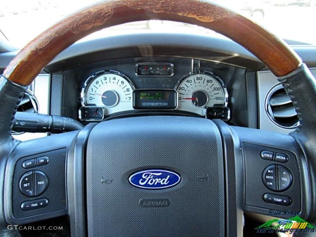 2007 Expedition Limited - Black / Charcoal Black/Caramel photo #21