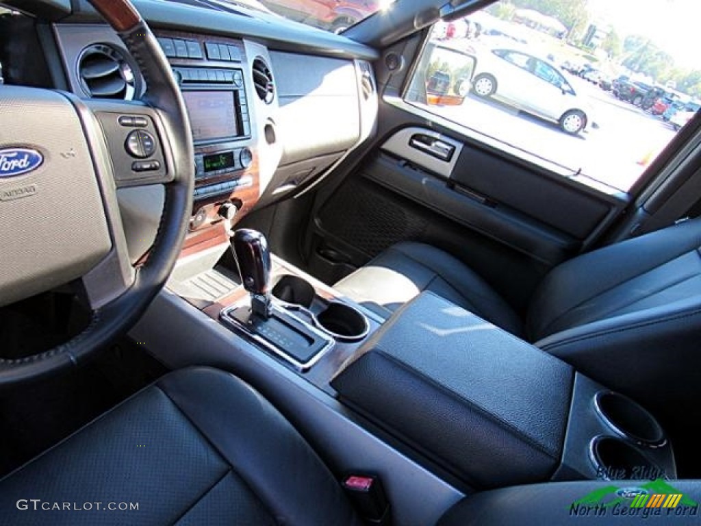 2007 Expedition Limited - Black / Charcoal Black/Caramel photo #29