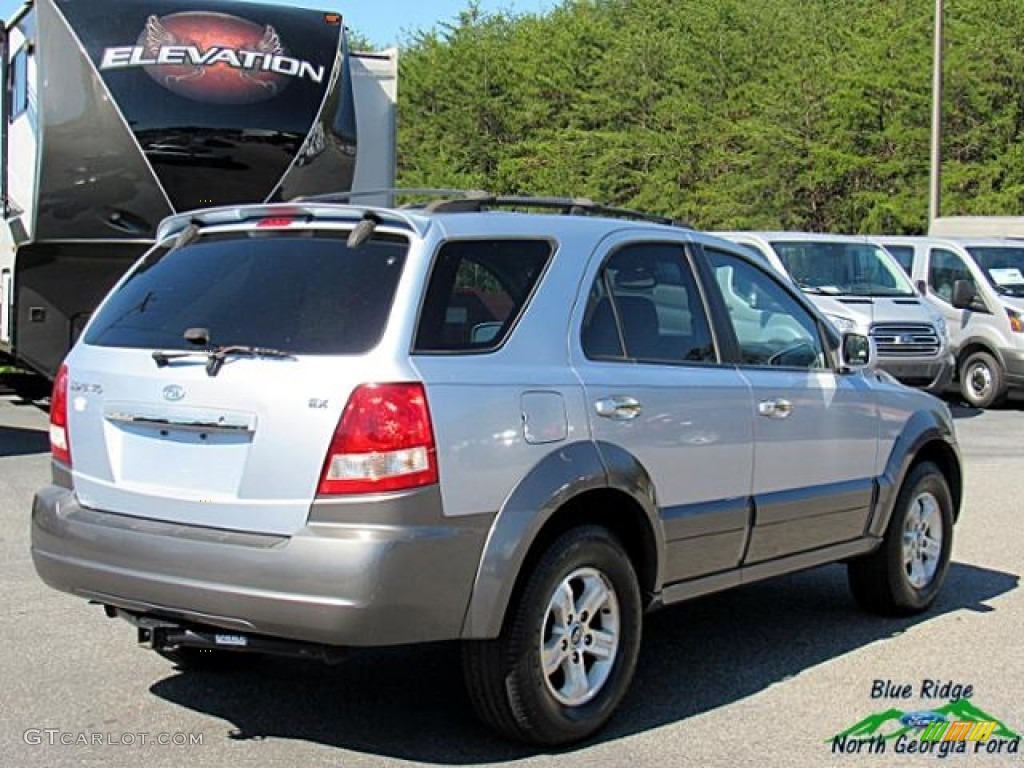 2005 Sorento EX - Ice Blue Metallic / Gray photo #5