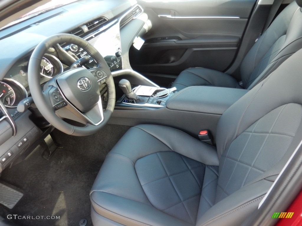 2018 Camry XLE V6 - Ruby Flare Pearl / Black photo #3