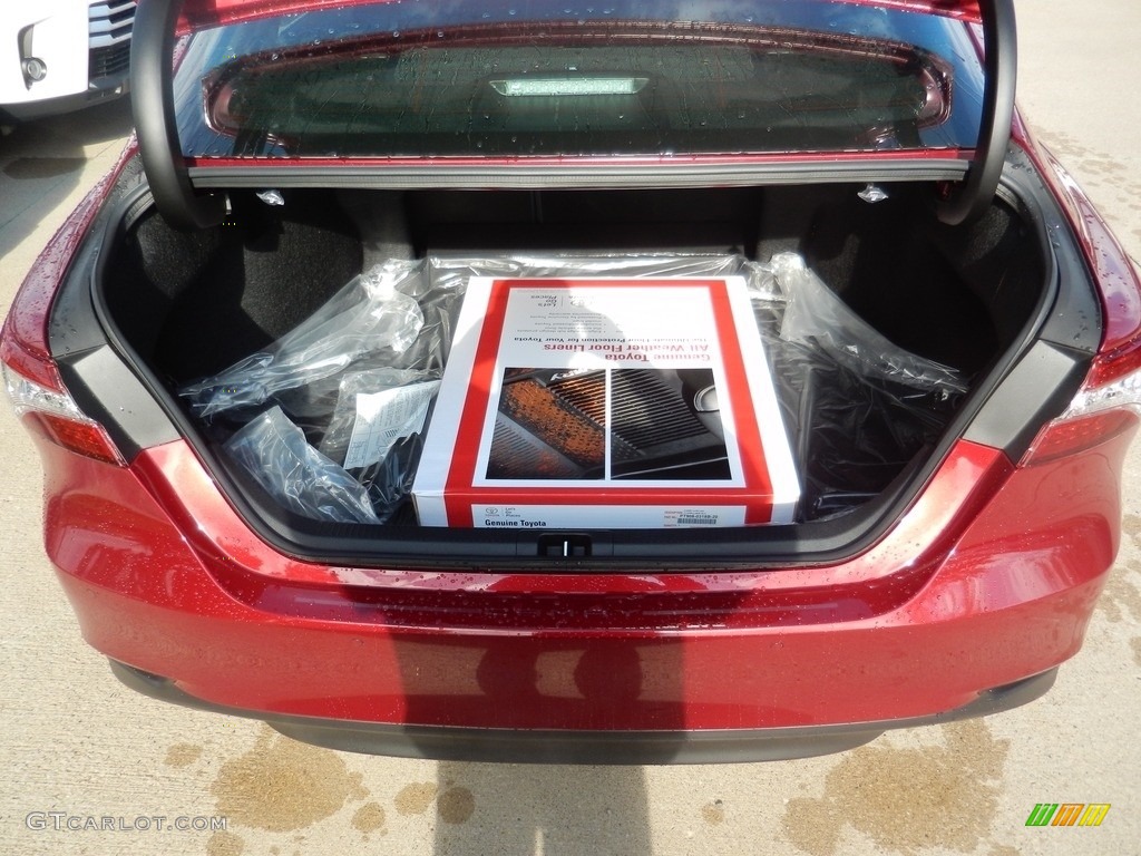 2018 Camry XLE V6 - Ruby Flare Pearl / Black photo #6