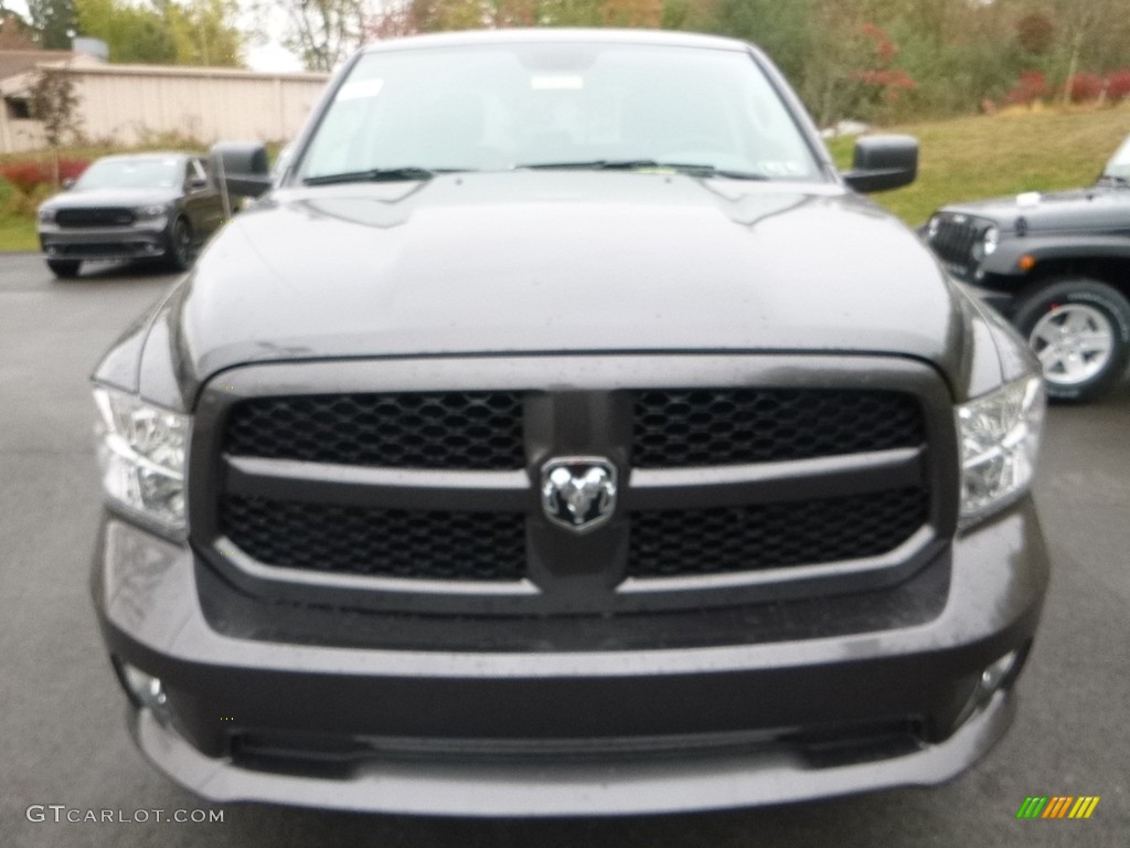 2018 1500 Express Quad Cab 4x4 - Granite Crystal Metallic / Black/Diesel Gray photo #8