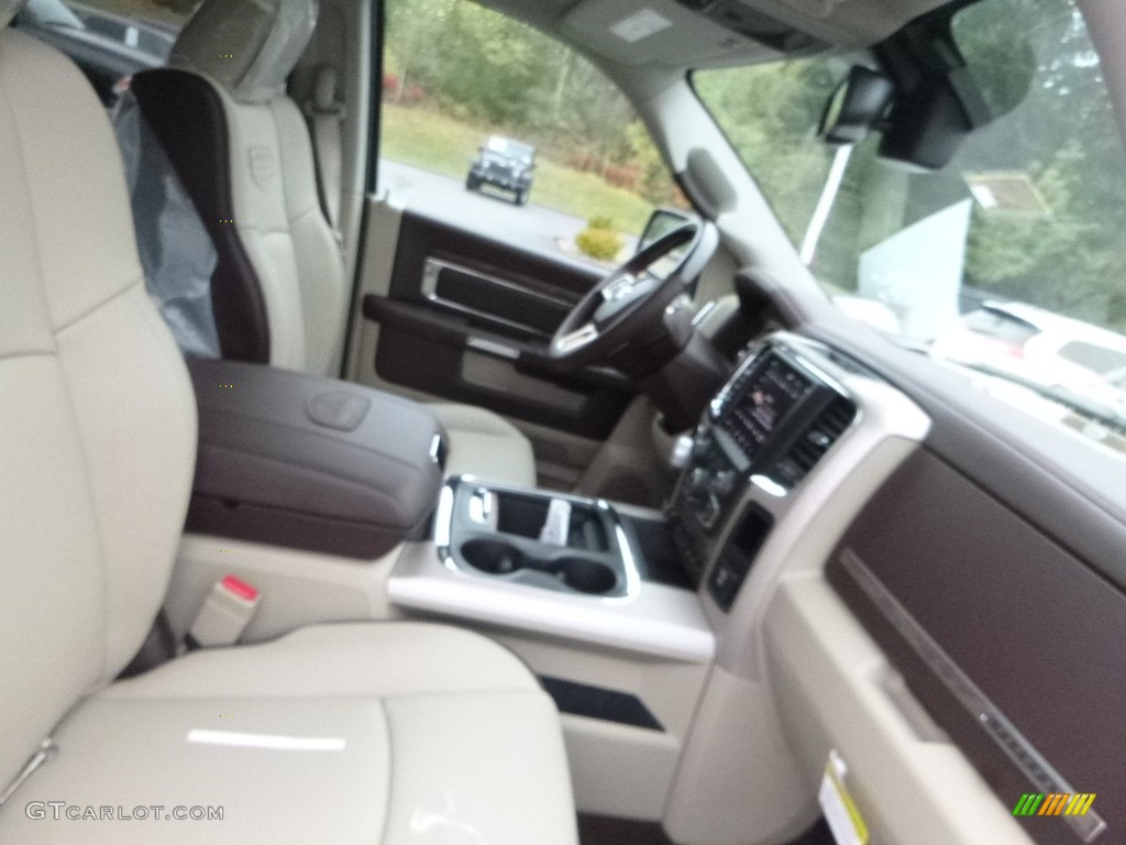 2018 1500 Laramie Longhorn Crew Cab 4x4 - Delmonico Red Pearl / Canyon Brown/Light Frost Beige photo #10