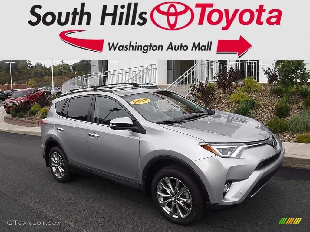 2017 RAV4 Limited AWD - Silver Sky Metallic / Black photo #1