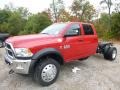 Flame Red 2018 Ram 4500 Tradesman Crew Cab 4x4 Chassis