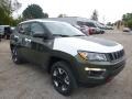 2018 Olive Green Pearl Jeep Compass Trailhawk 4x4  photo #7