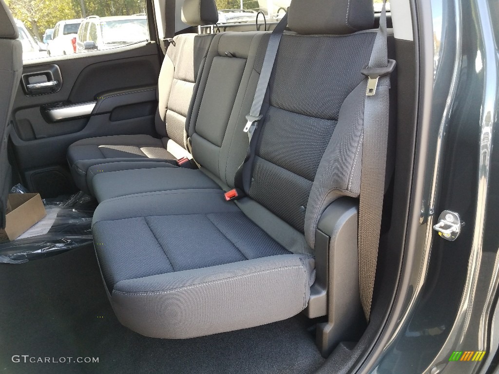 Jet Black Interior 2018 Chevrolet Silverado 2500HD LT Crew Cab 4x4 Photo #123157491