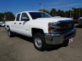 Summit White - Silverado 2500HD Work Truck Double Cab 4x4 Photo No. 1