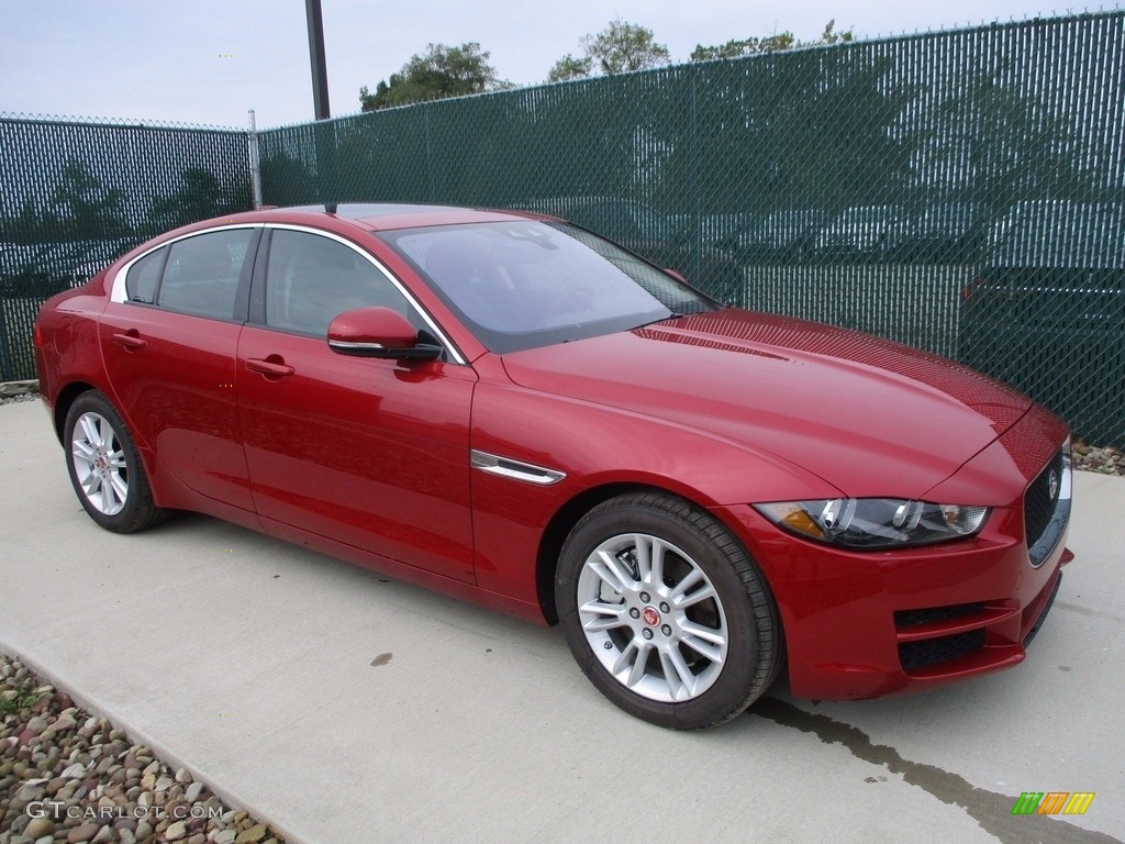 2018 XE 25t Premium AWD - Firenze Red Metallic / Ebony photo #1