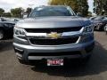 2018 Satin Steel Metallic Chevrolet Colorado WT Crew Cab  photo #2